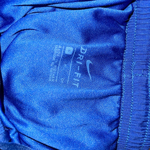 Nike shorts, size Small, royal blue - Picture 3 of 3
